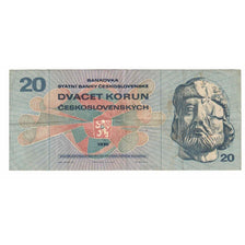 Banknote, Czechoslovakia, 20 Korun, 1970, 1970, KM:92, EF(40-45)