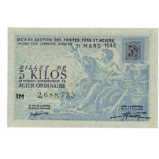 Francia, Acier Ordinaire, 5 Kilos, 1948, FDS