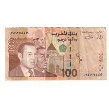 Banknot, Maroko, 100 Dirhams, 2002, KM:70, AU(55-58)