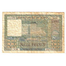 Billet, Maroc, 1000 Francs, 1948-1951, 1956-11-15, KM:47, TTB