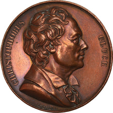 Germany, Medal, Musique, Christoph Willibald Gluck, Arts & Culture, 1818