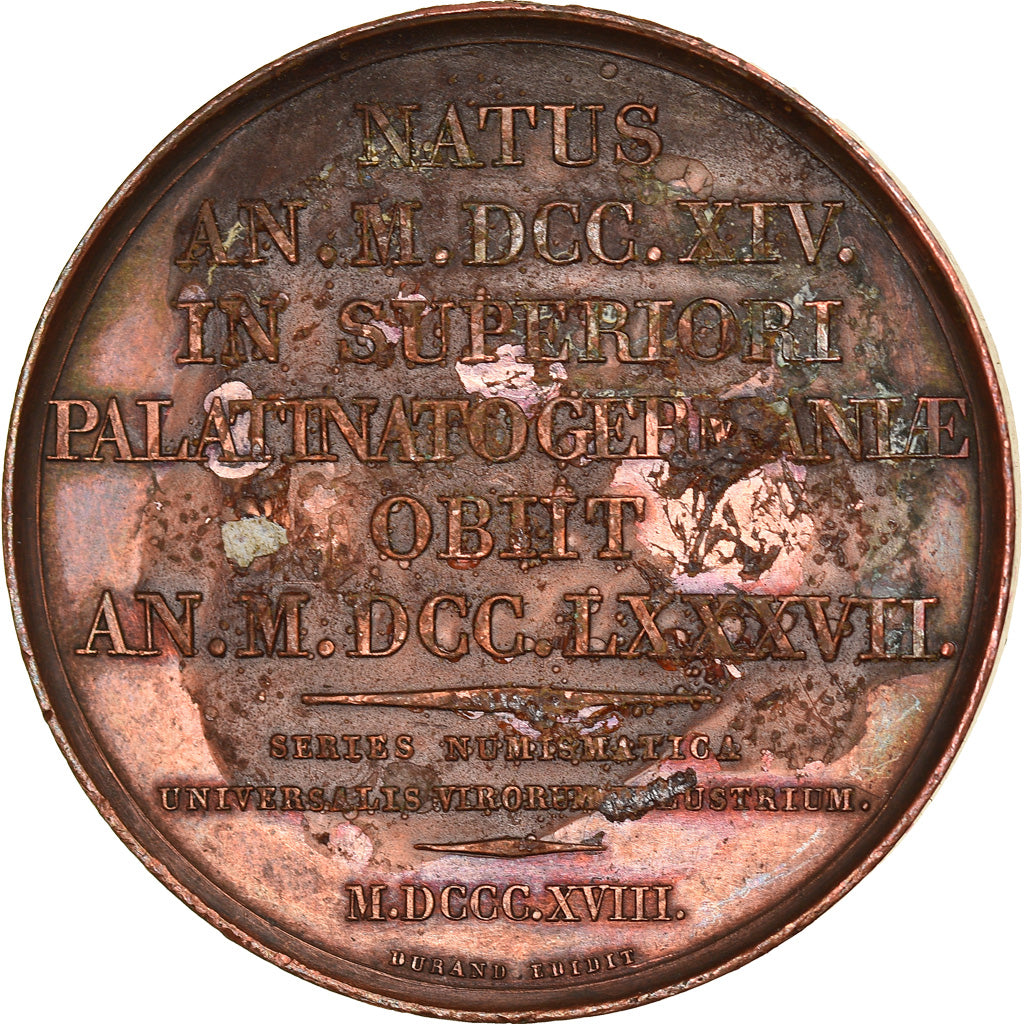 Germany, Medal, Musique, Christoph Willibald Gluck, Arts & Culture, 1818
