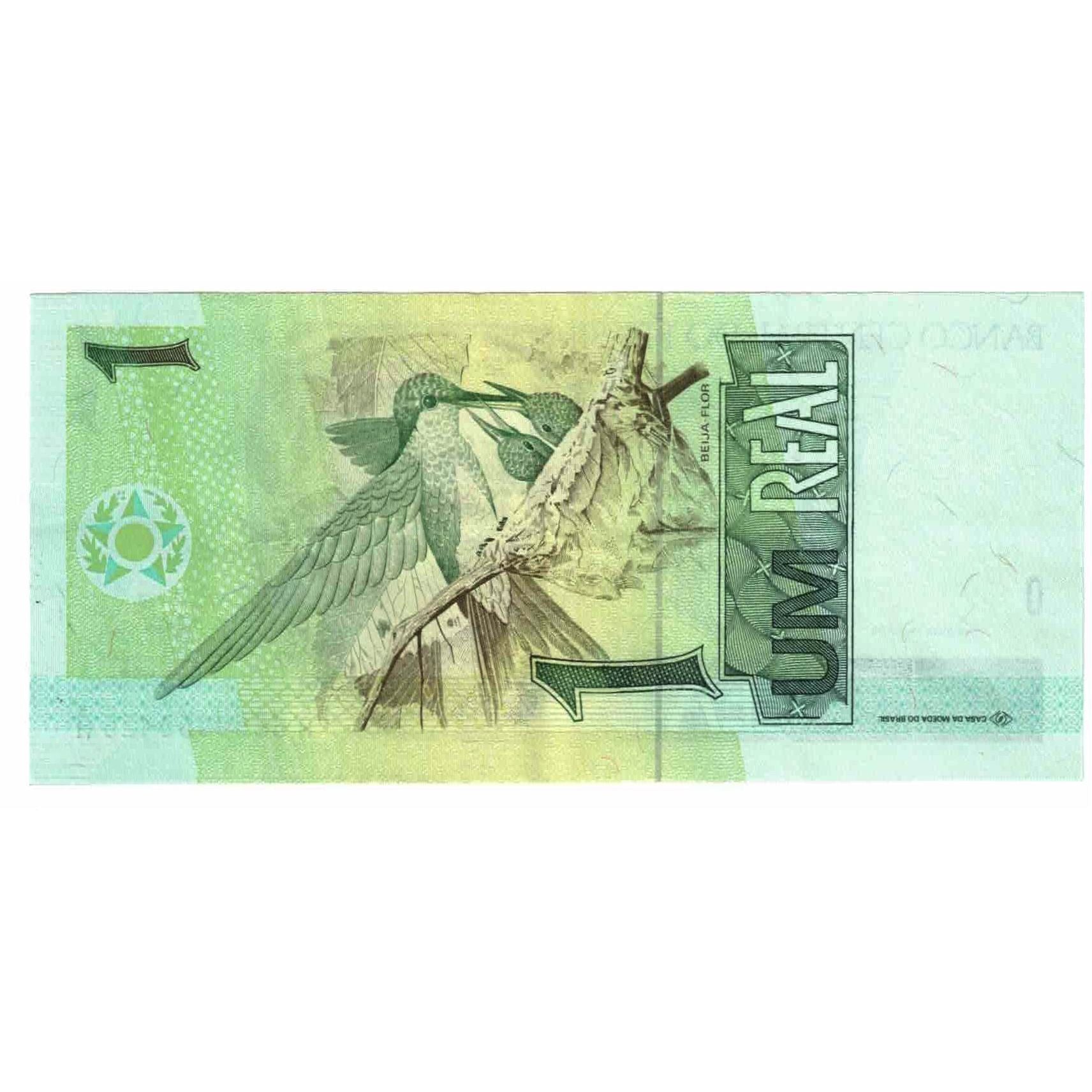 Banconote, Brasile, 1 Réal, KM:243d, SPL