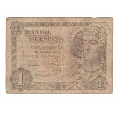 Banknote, Spain, 1 Peseta, 1948, 1948-06-19, KM:135s, VG(8-10)