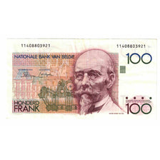 Biljet, België, 100 Francs, 1981-1982, Undated (1982-1994), KM:142a, SUP