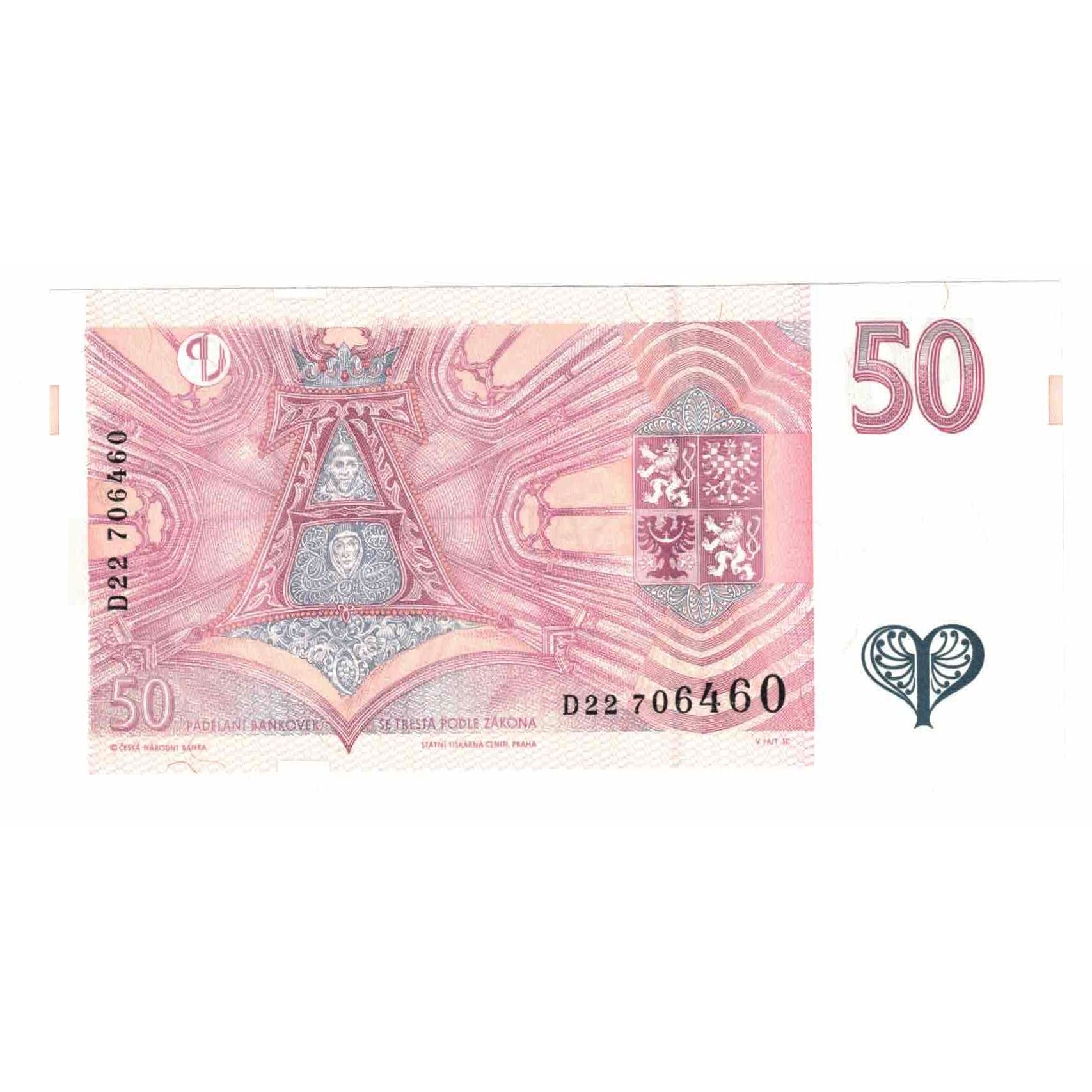 Billet, République Tchèque, 50 Korun, 1997, 1997, KM:17, NEUF