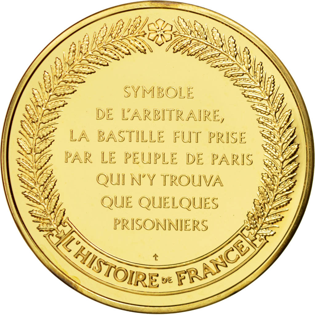 France, Medal, End of Monarchy, History, SUP+, Vermeil
