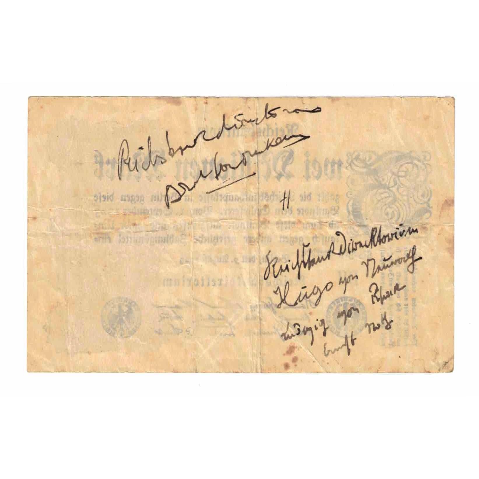 Banknote, Germany, 2 Millionen Mark, 1923, 1923-08-09, KM:104c, VF(20-25)
