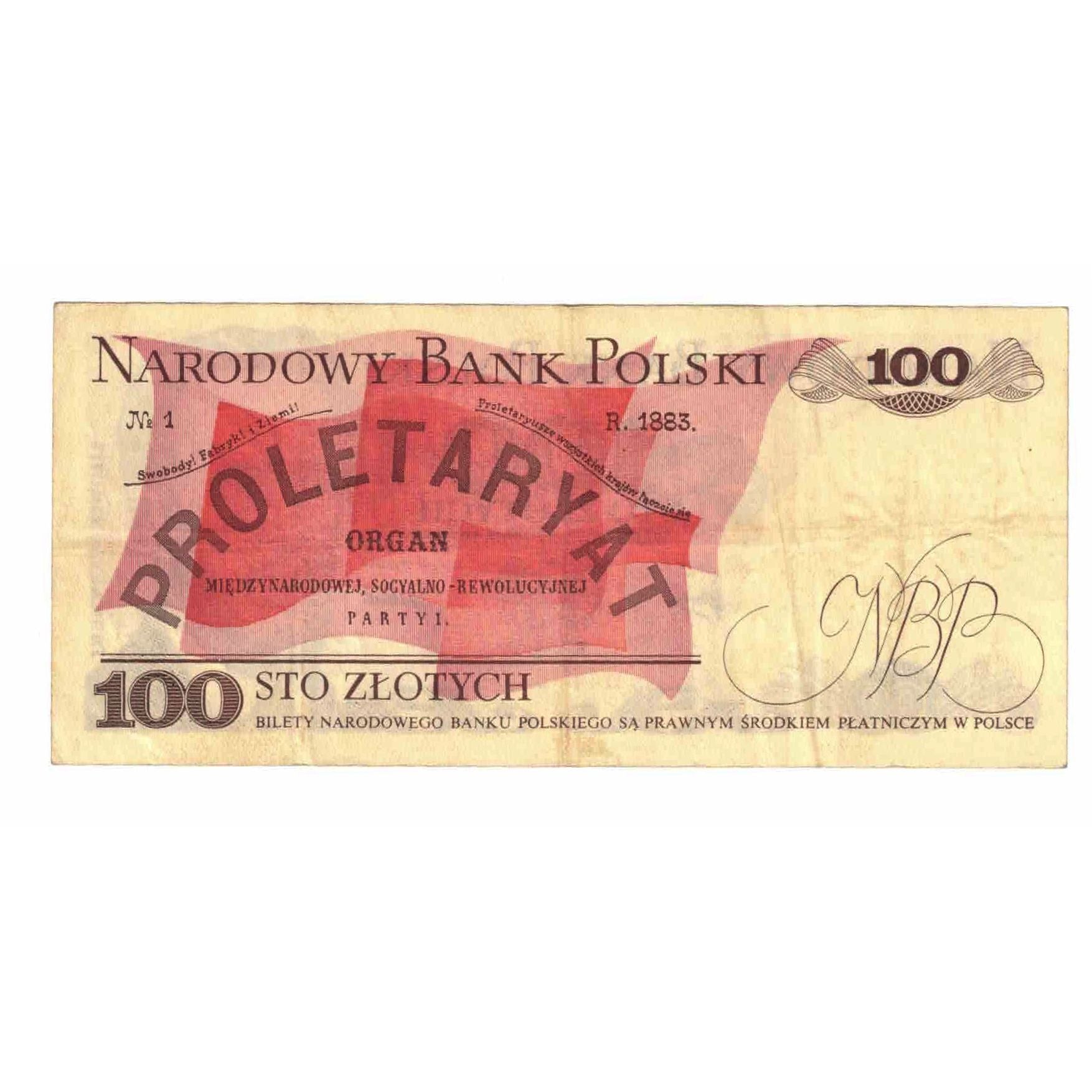Nota, Polónia, 100 Zlotych, 1976, 1976-05-17, KM:143b, EF(40-45)