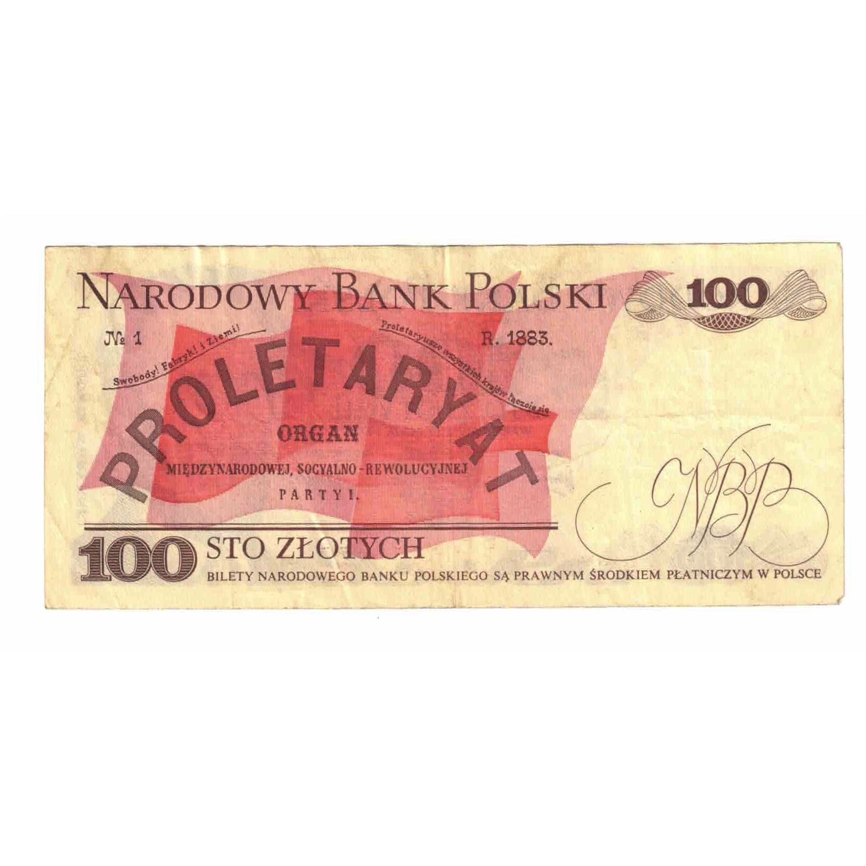 Billet, Pologne, 100 Zlotych, 1976, 1976-05-17, KM:143b, TB