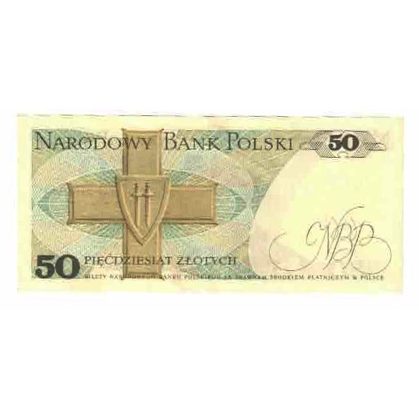 Billet, Pologne, 50 Zlotych, 1975, 1975-05-09, KM:142a, SPL
