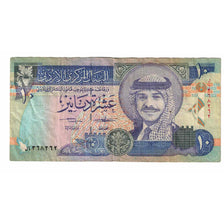 Billet, Jordanie, 10 Dinars, 1992, KM:26a, TB