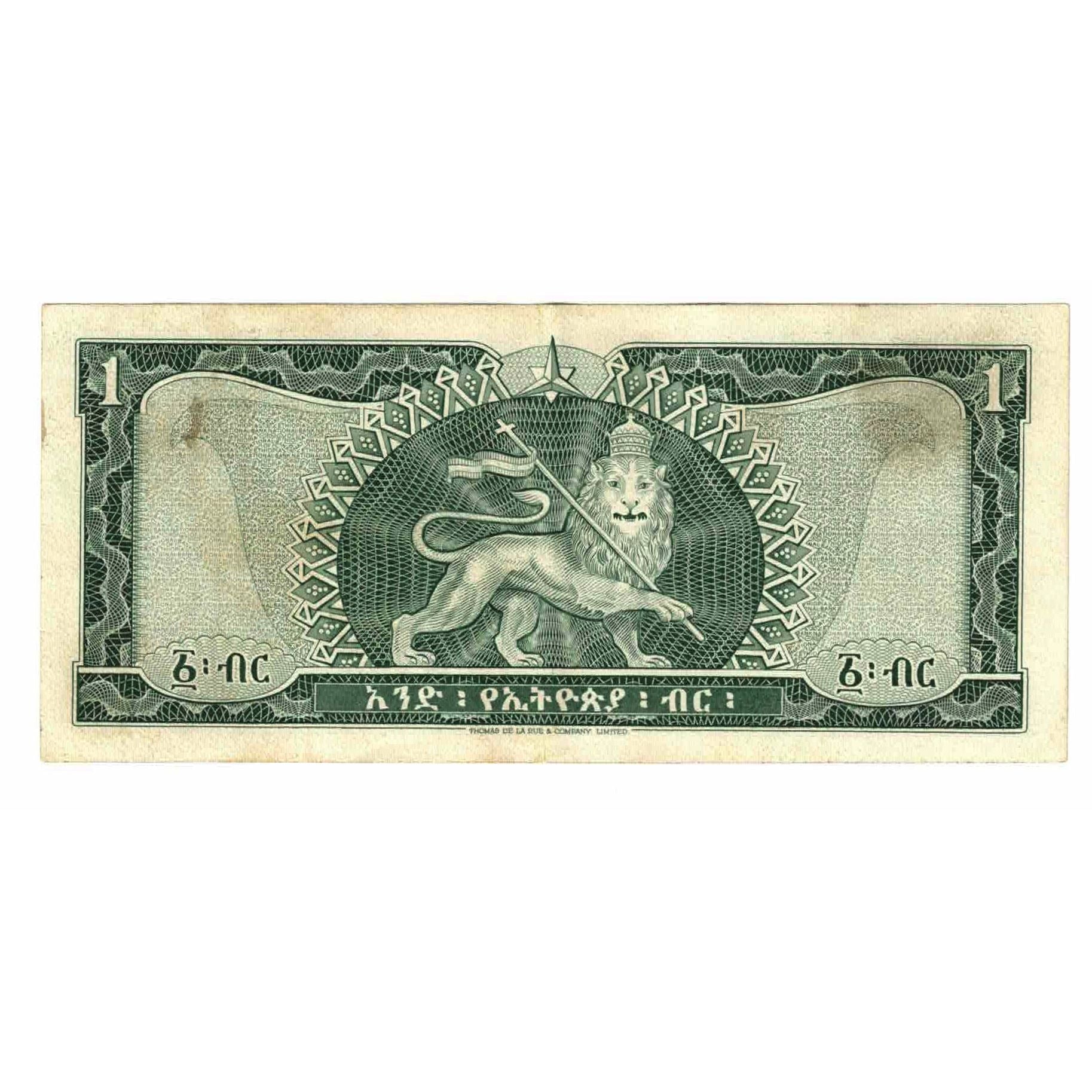 Geldschein, Äthiopien, 1 Dollar, KM:25a, SS