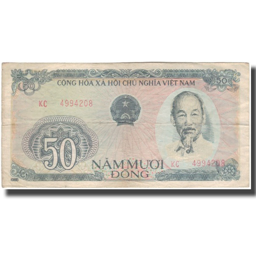 Banknote, Vietnam, 50 D<ox>ng, 1985, KM:96a, VF(20-25)