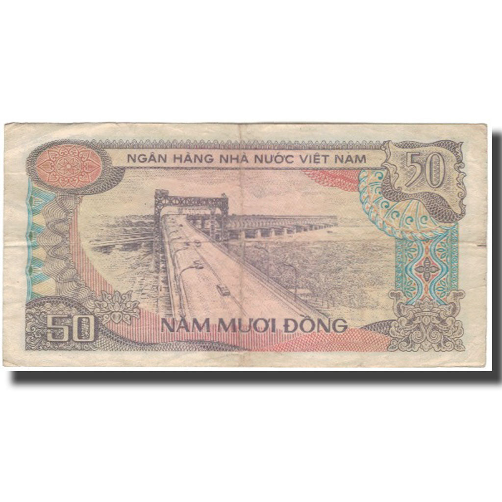 Banknote, Vietnam, 50 D<ox>ng, 1985, KM:96a, VF(20-25)