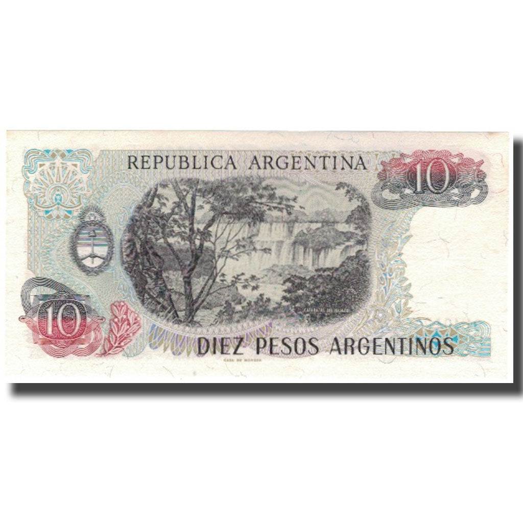 Geldschein, Argentinien, 10 Pesos, KM:295, UNZ