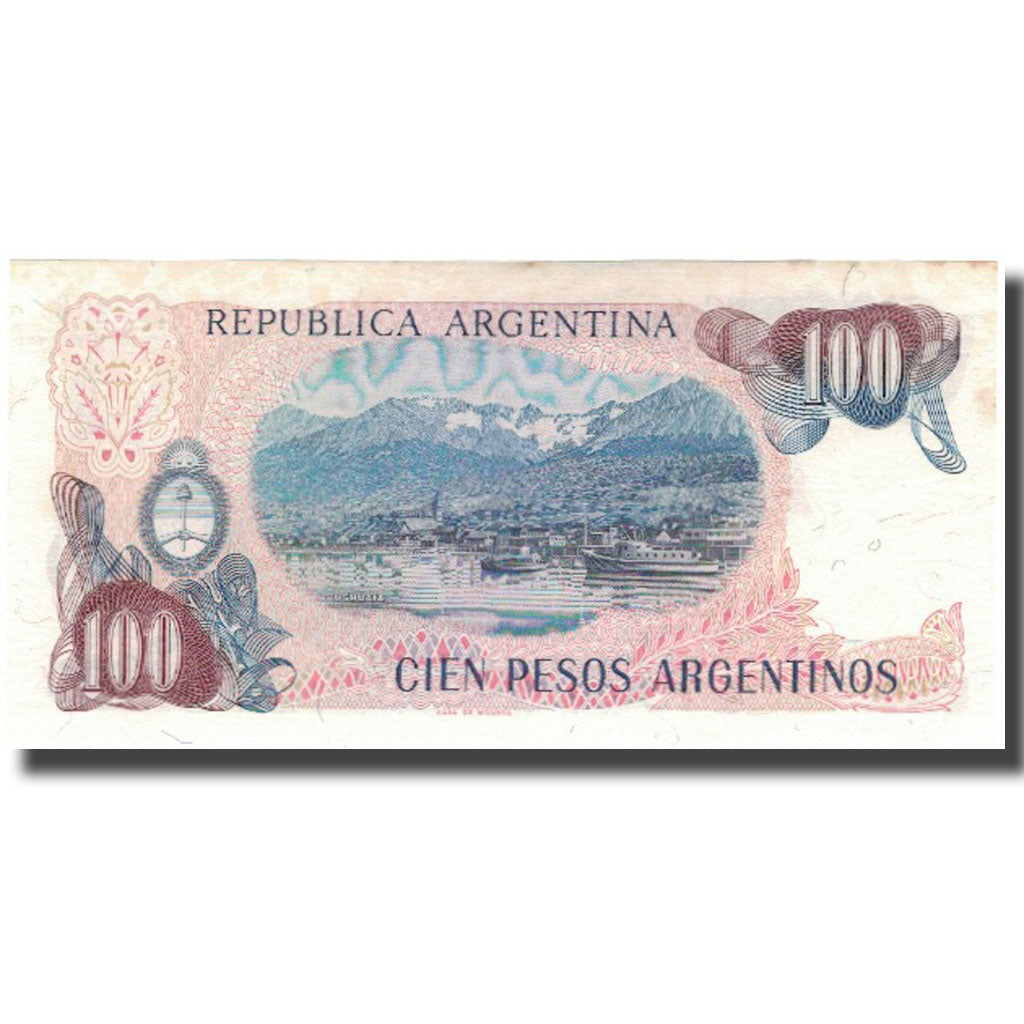 Banknote, Argentina, 100 Pesos Argentinos, KM:315a, UNC(63)