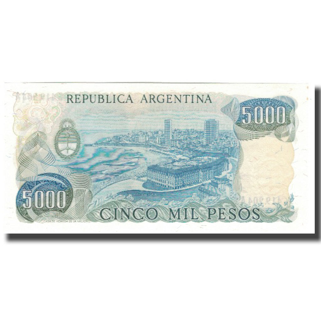 Banknot, Argentina, 5000 Pesos, KM:305b, UNC(65-70)