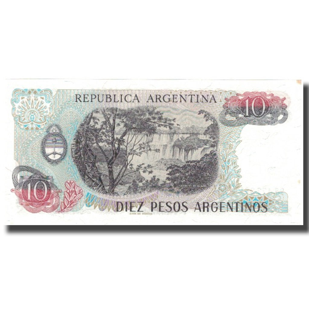 Geldschein, Argentinien, 10 Pesos Argentinos, KM:313a, UNZ-