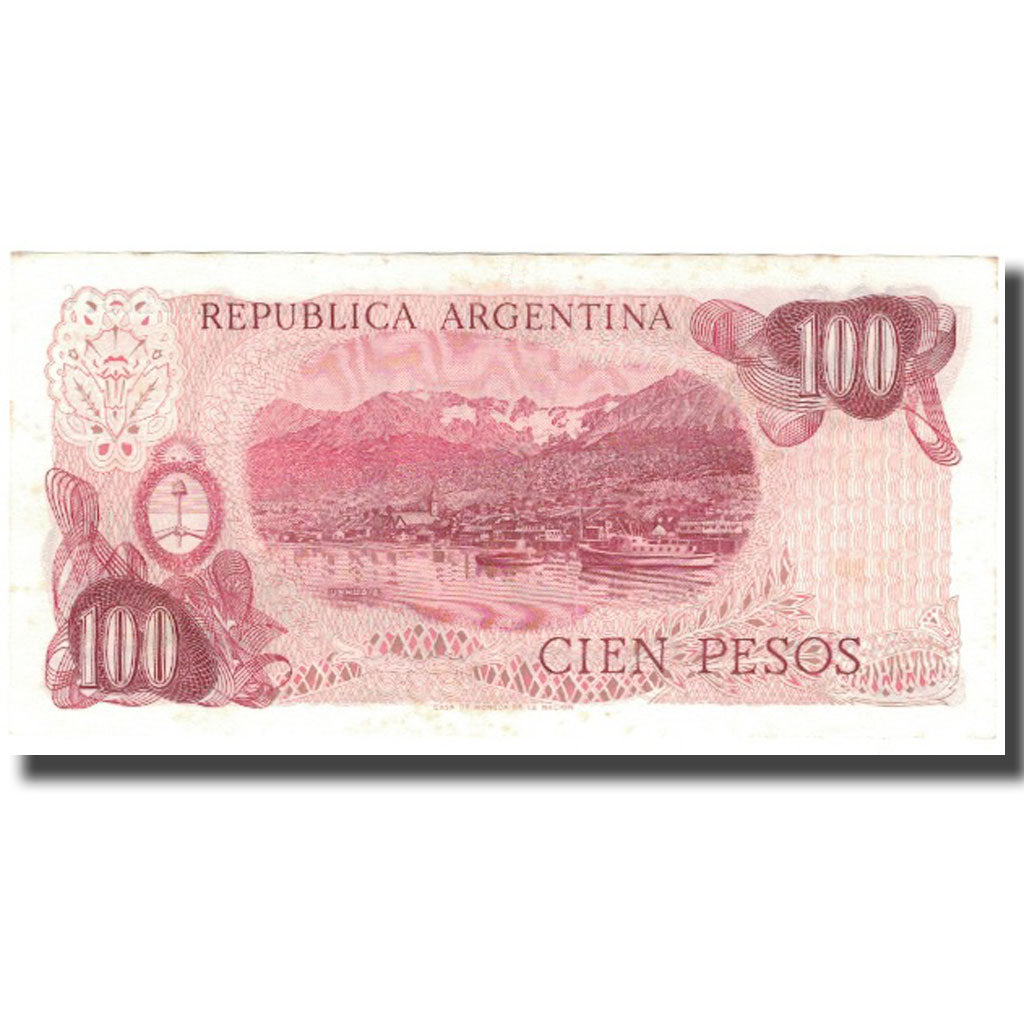 Nota, Argentina, 100 Pesos, KM:302a, AU(55-58)