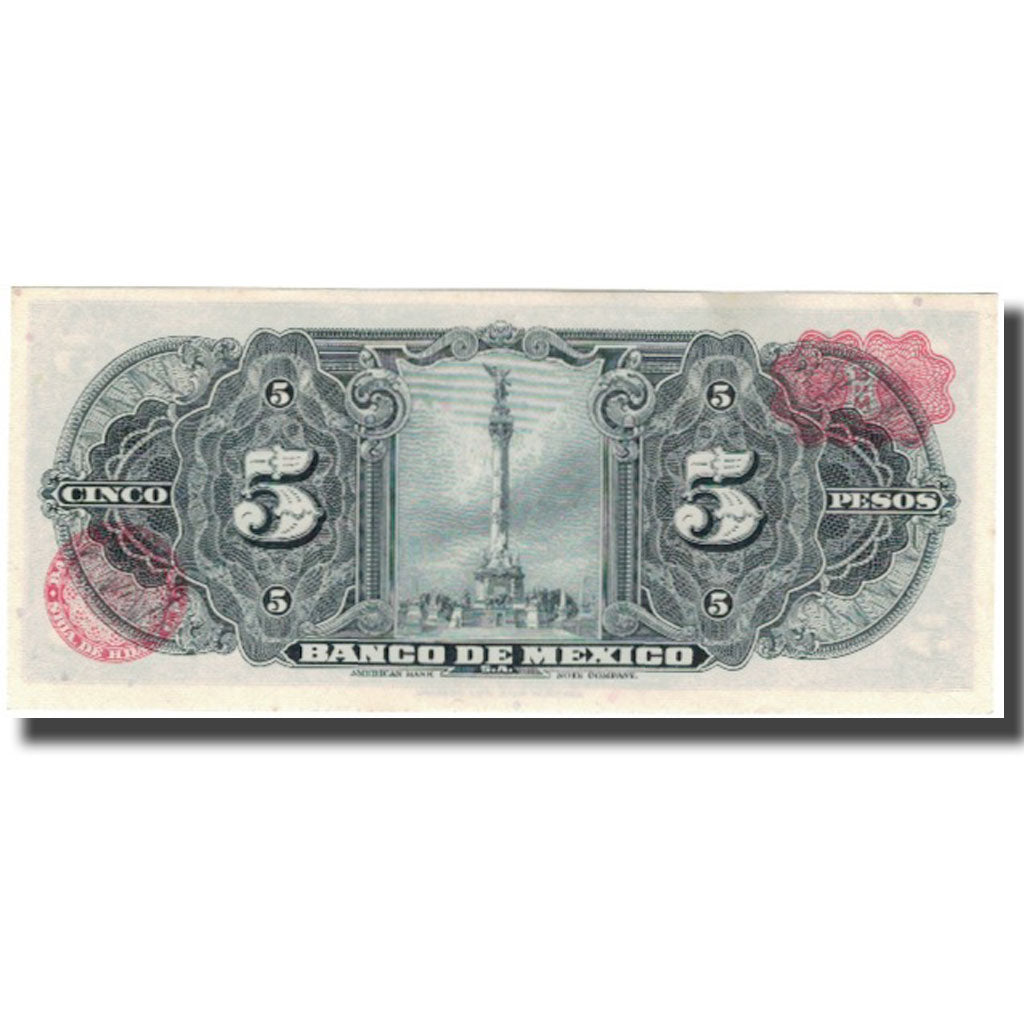 Banknote, Mexico, 5 Pesos, 1969-11-19, KM:60j, UNC(64)