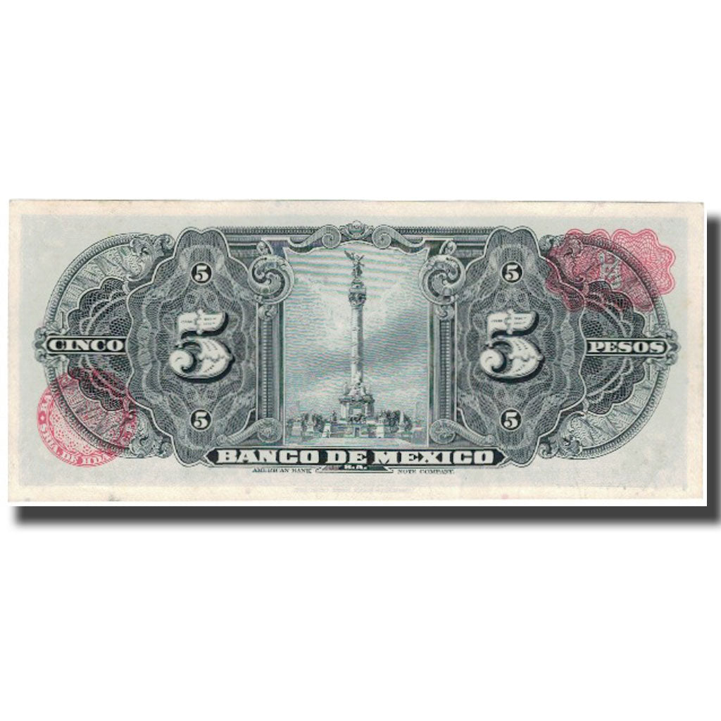 Banknote, Mexico, 5 Pesos, 1969-11-19, KM:60j, UNC(64)