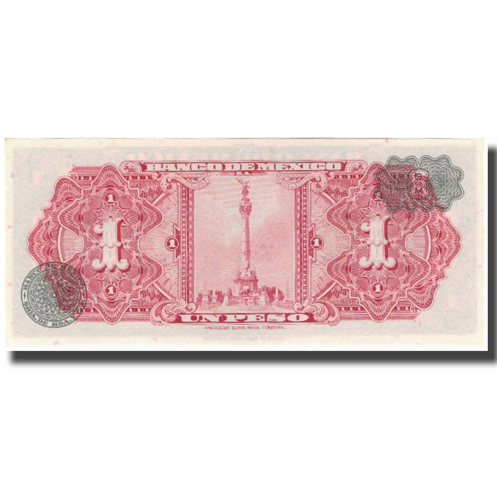 Banknote, Mexico, 1 Peso, 1965-06-09, KM:59i, UNC(63)