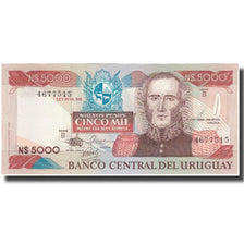 Billete, 5000 Nuevos Pesos, Uruguay, KM:65a, UNC