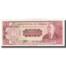 Billet, Paraguay, 10 Guaranies, KM:196a, SUP