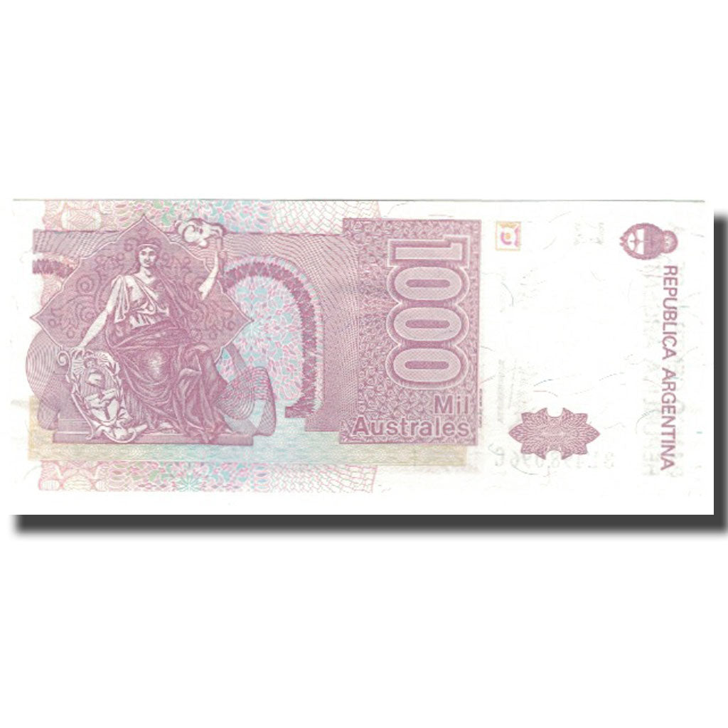 Billete, 1000 Australes, Argentina, KM:329b, UNC
