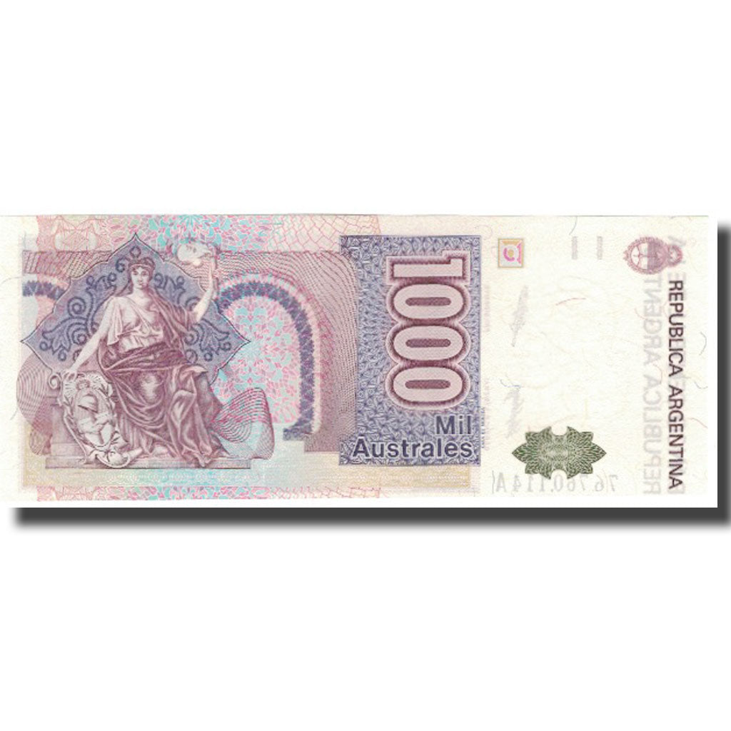 Billet, Argentine, 1000 Australes, KM:329a, NEUF