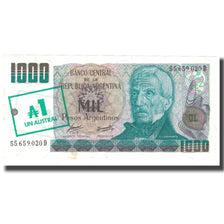 Geldschein, Argentinien, 1 Austral, KM:320, UNZ-