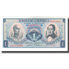 Banknot, Colombia, 1 Peso Oro, 1970-05-01, KM:404c, UNC(65-70)