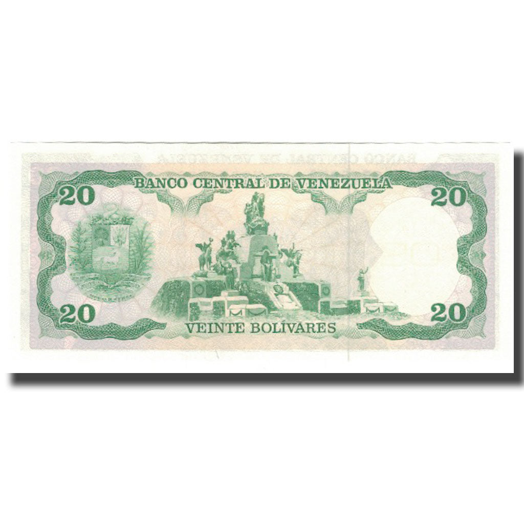 Banknote, Venezuela, 20 Bolivares, 1990-05-31, KM:63c, UNC(65-70)