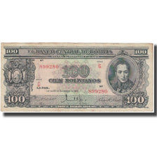 Billete, 100 Bolivianos, Bolivia, 1945-12-20, KM:142, MBC
