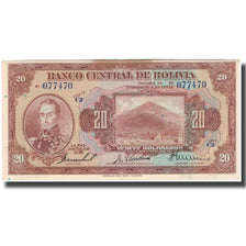 Billete, 20 Bolivianos, Bolivia, 1928-07-20, KM:122a, MBC
