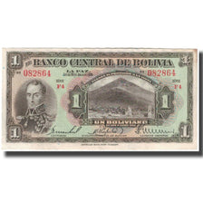 Banknote, Bolivia, 1 Boliviano, 1928-07-20, KM:118a, EF(40-45)