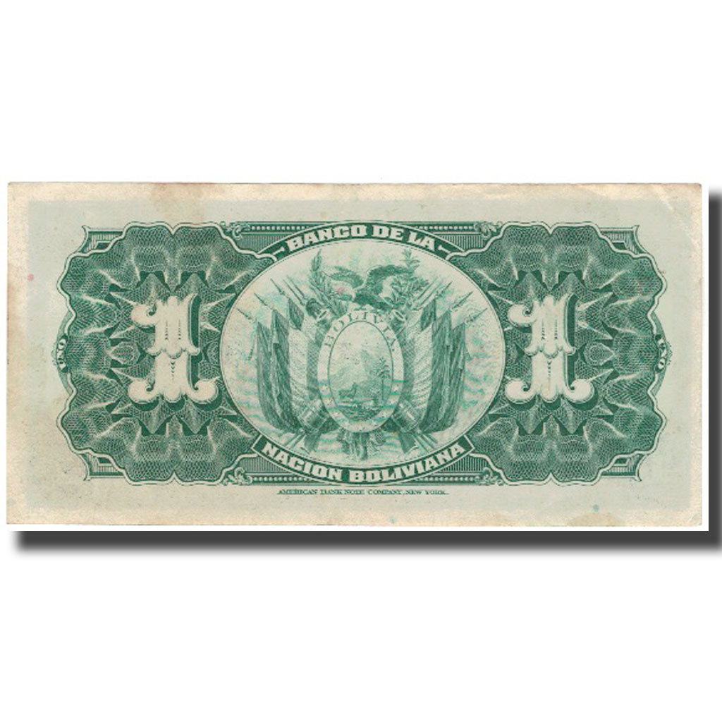 Banknot, Bolivia, 1 Boliviano, 1911-05-11, KM:112, VF(20-25)