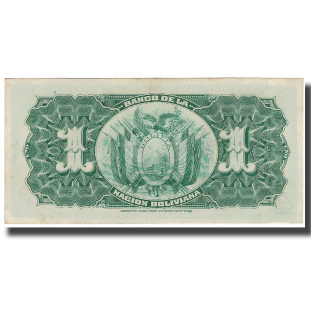 Billete, 1 Boliviano, Bolivia, 1911-05-11, KM:112, MBC