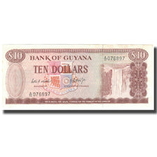 Banknote, Guyana, 10 Dollars, KM:23b, UNC(65-70)