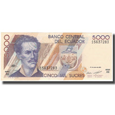 Billete, 5000 Sucres, Ecuador, 1991-06-21, KM:128a, UNC
