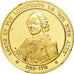 Frankreich, Medal, Louis XV, History, VZ+, Vermeil