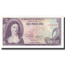 Banknote, Colombia, 2 Pesos Oro, 1977-07-20, KM:413b, UNC(65-70)