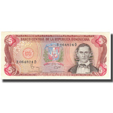 Biljet, Dominicaanse Republiek, 5 Pesos Oro, 1984, KM:118c, NIEUW