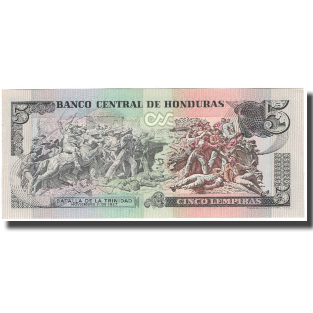 Banknote, Honduras, 5 Lempiras, 1978-10-04, KM:63a, UNC(65-70)