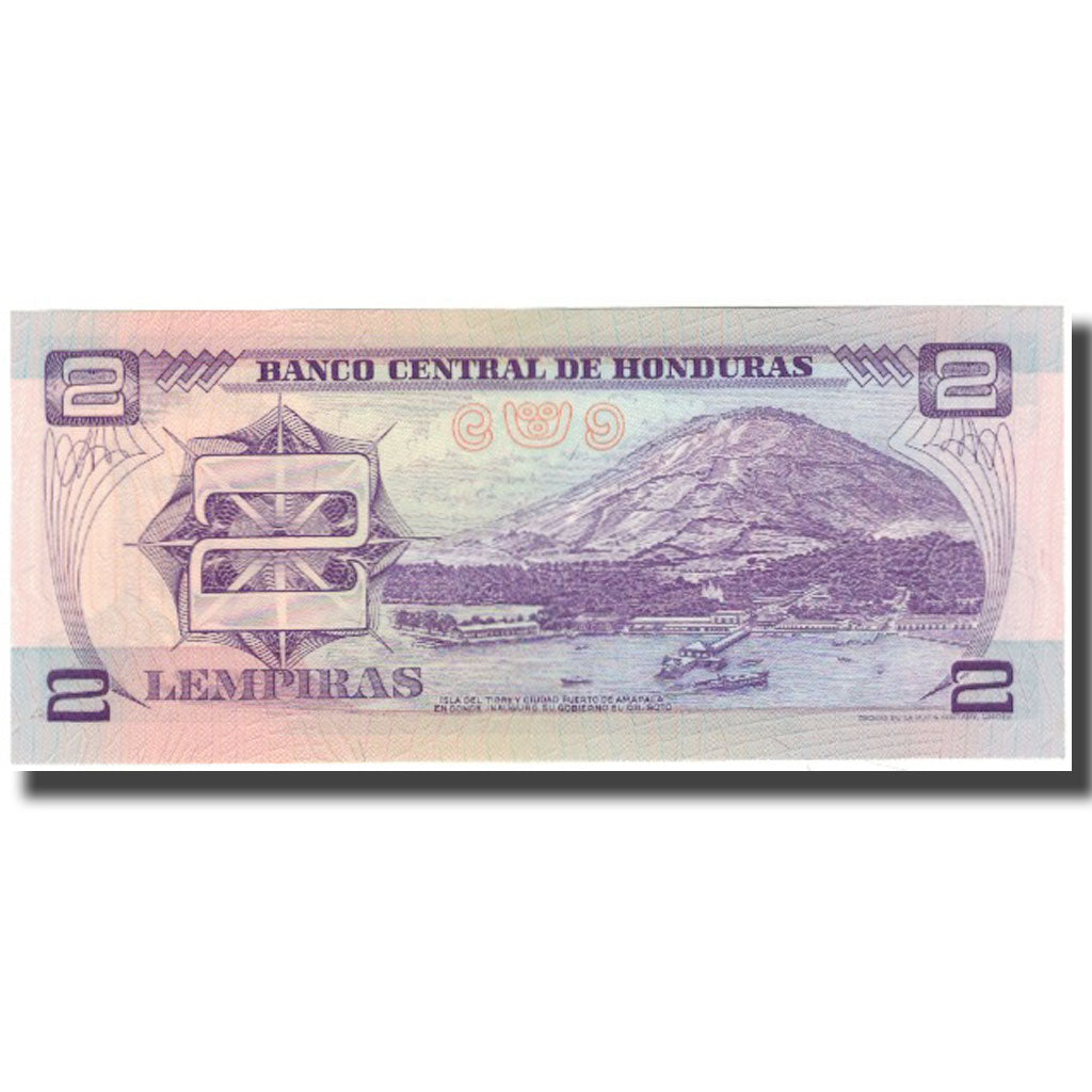 Banknote, Honduras, 2 Lempiras, 1976-09-23, KM:61, UNC(65-70)
