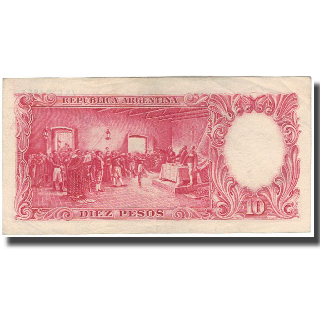 Banknote, Argentina, 10 Pesos, KM:270a, EF(40-45)