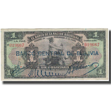 Geldschein, Bolivien, 1 Boliviano, 1911-05-11, KM:112, S