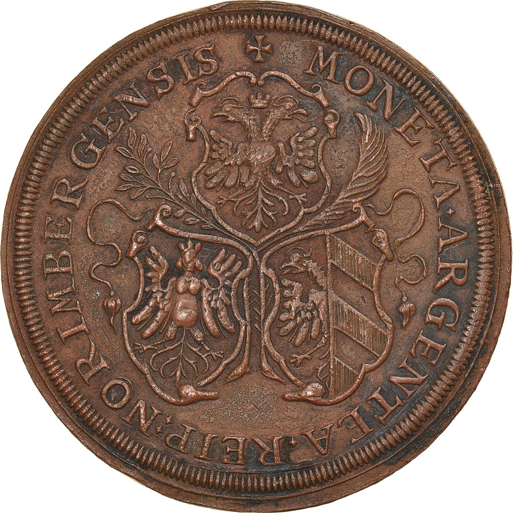 Austria, Medal, Habsburg, Léopold Ier, Nuremberg, History, 1680, EF(40-45)