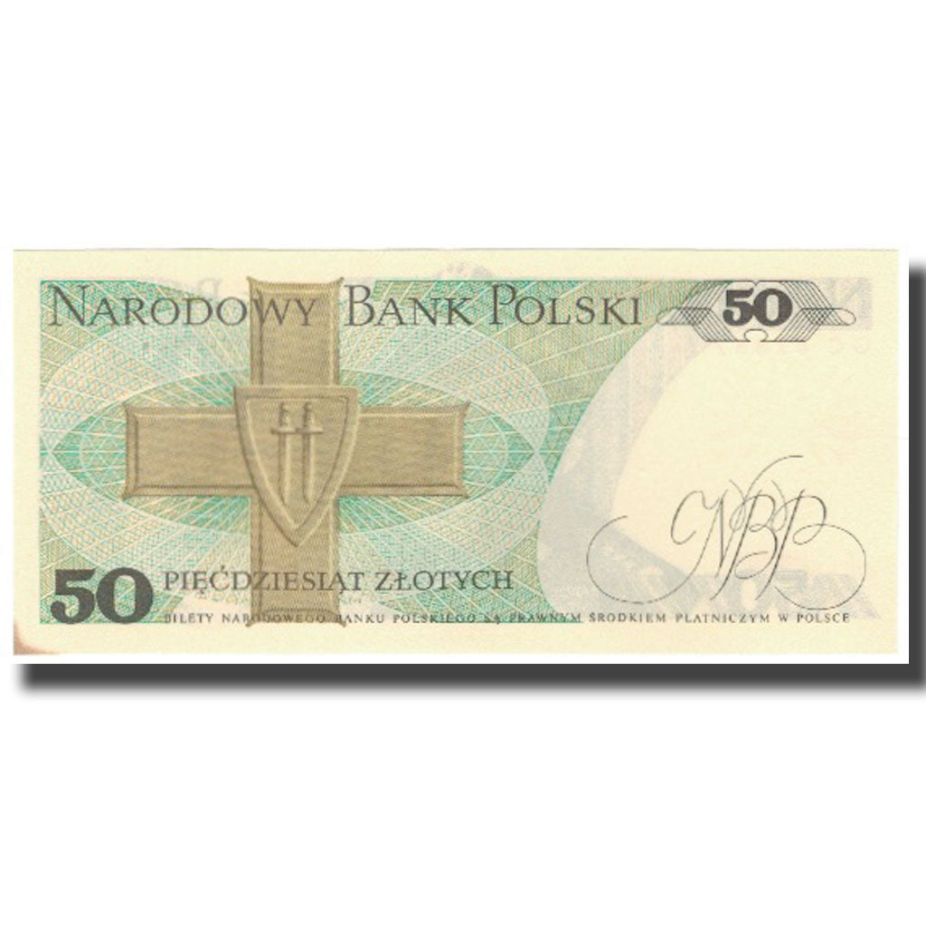 Biljet, Polen, 50 Zlotych, 1988-12-01, KM:142c, SUP